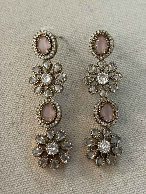 Baby Pink Floral Set