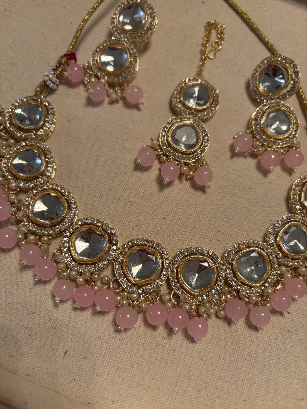 Baby Pink Stone Set