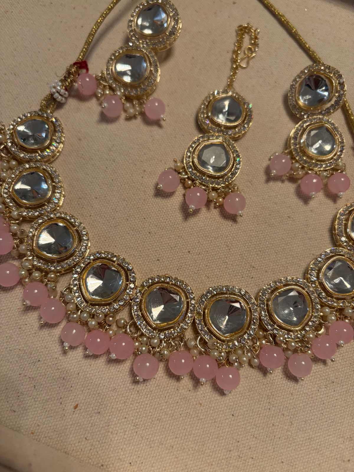 Baby Pink Stone Set