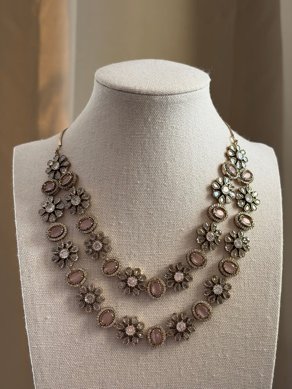 Baby Pink Floral Set