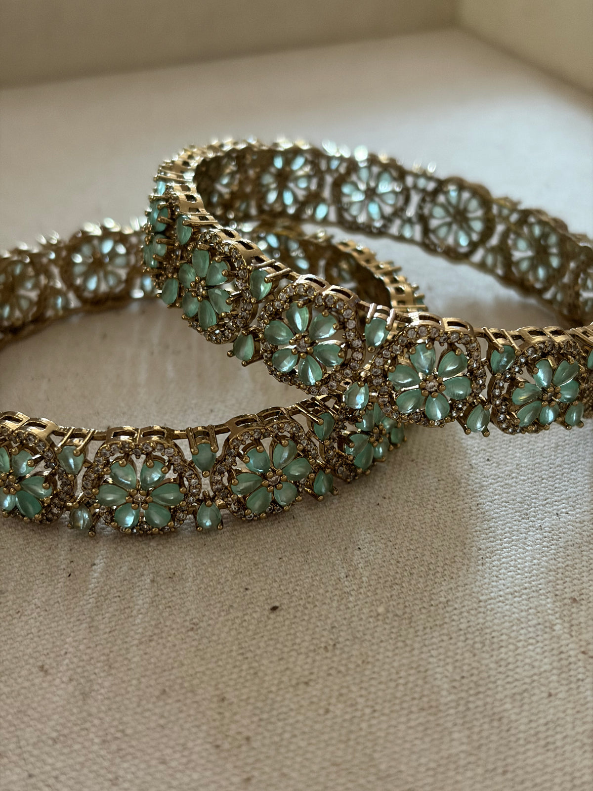 Mint Green Bangles