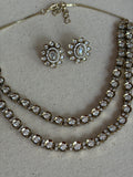 Layered Stone Necklace Set