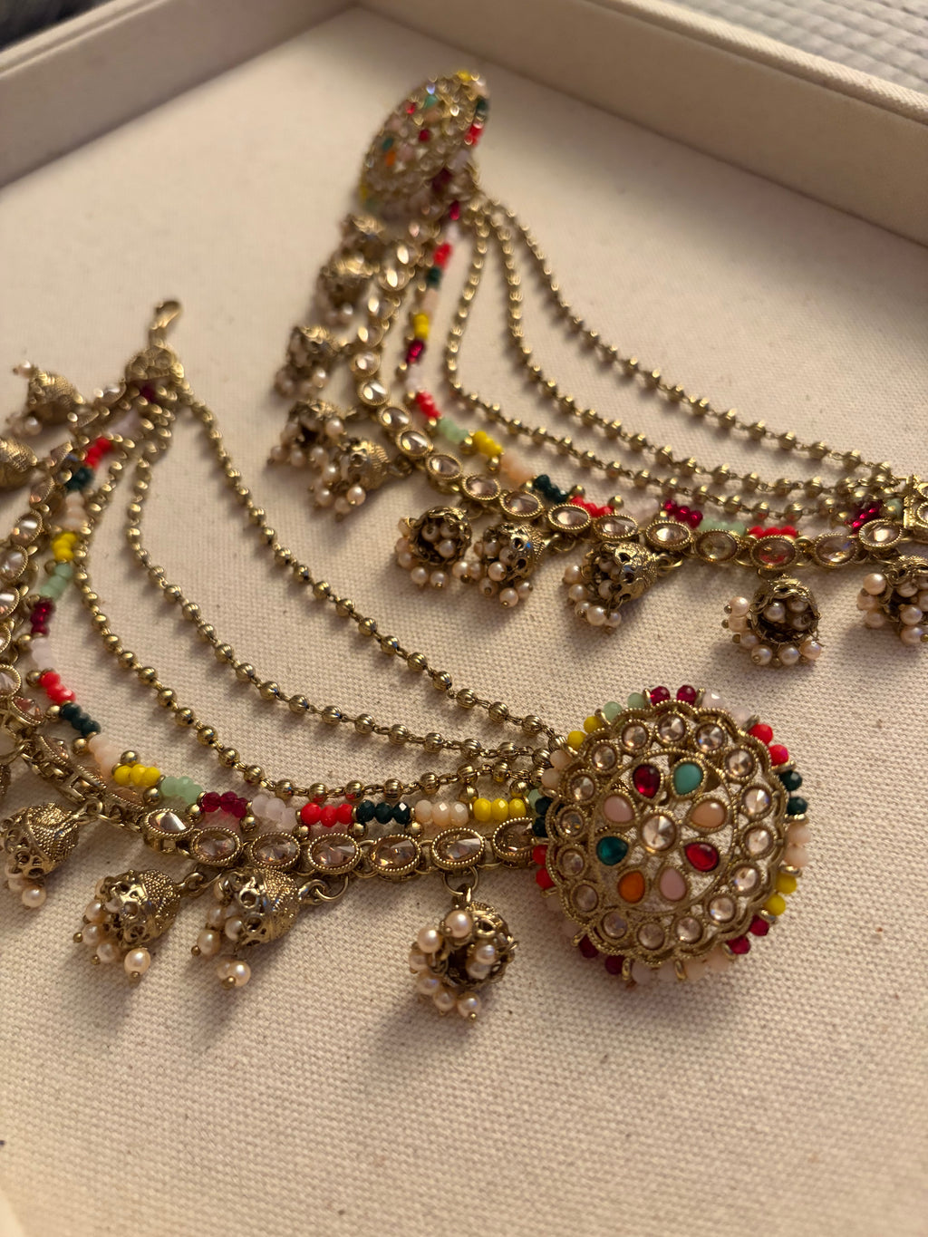 Detachable Sahare Stud Earrings - Colourful