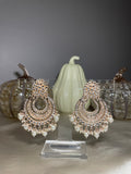 Gold Mang Earrings