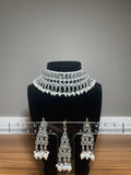 Silver Necklace Set