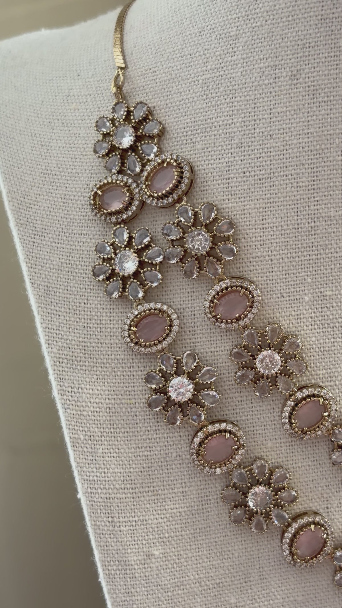 Baby Pink Floral Set